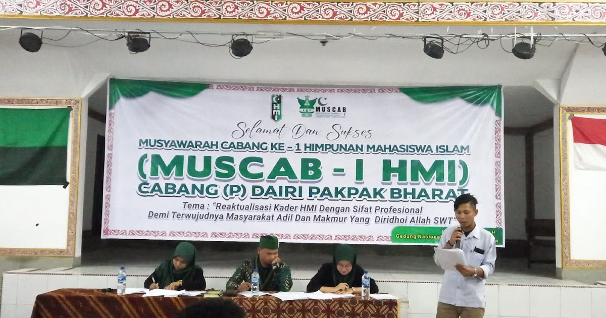 HMI pemkot aceh tamiang Gelar Musyawarah Cabang